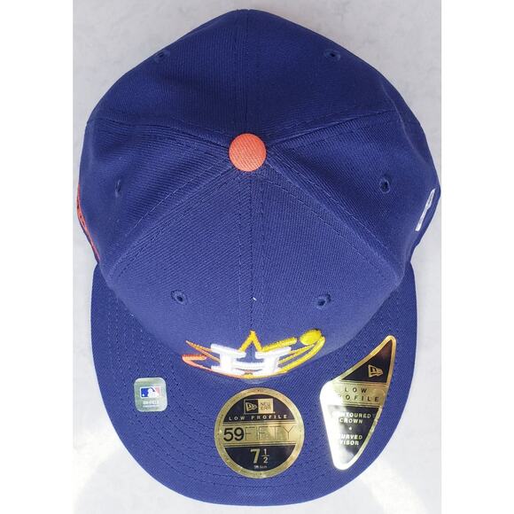 NWT New Era City Connect 59FIFTY Houston Astros Fitted Baseball Cap Size 7 1/2 - Picture 5 of 9